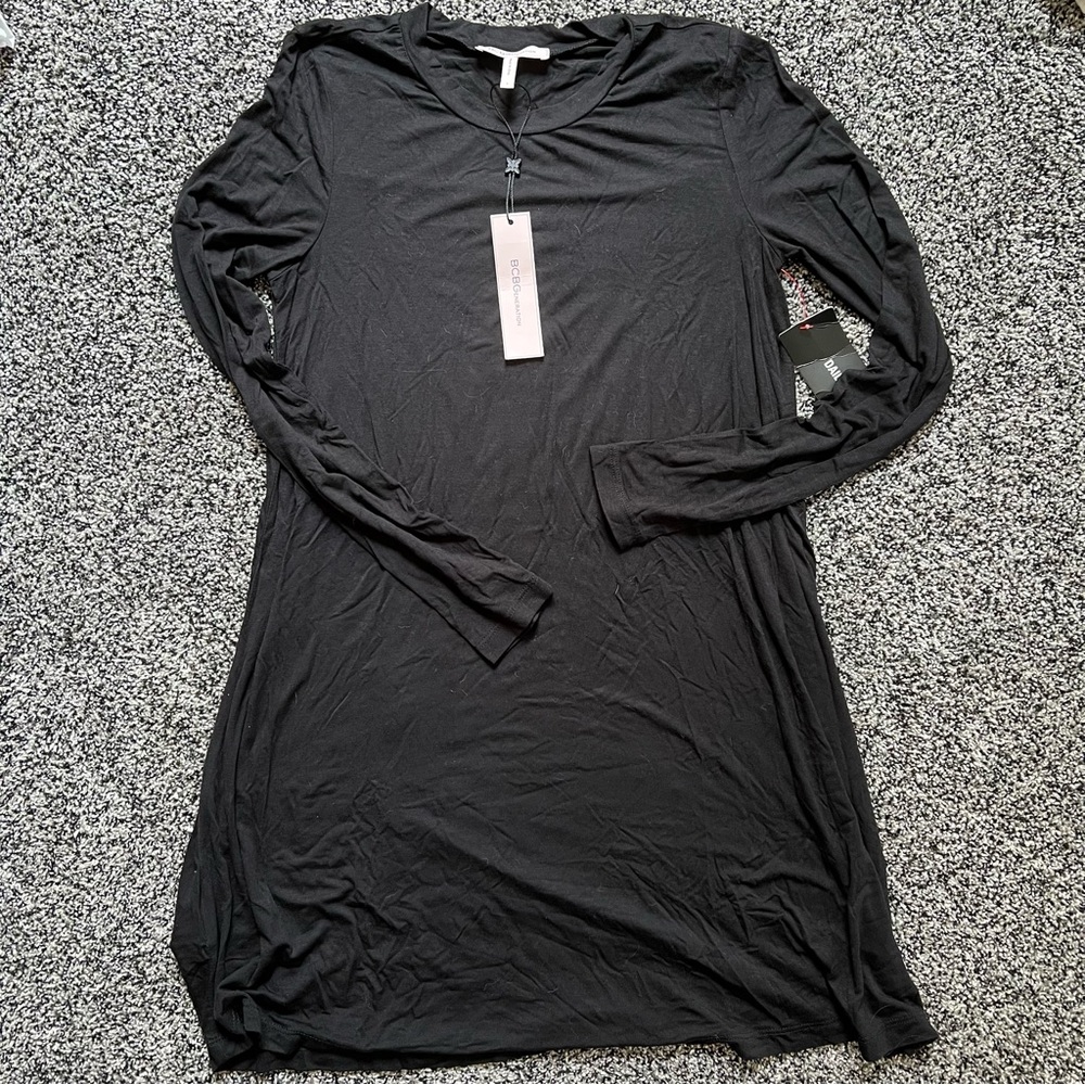 NWT BCBGeneration long sleeve t-shirt dress